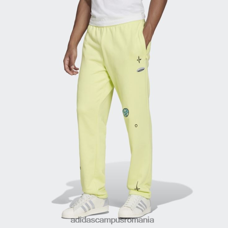 adidas campus romania galben r.y.v. pantaloni de jogging grafic adidas bărbați galben J266N214961