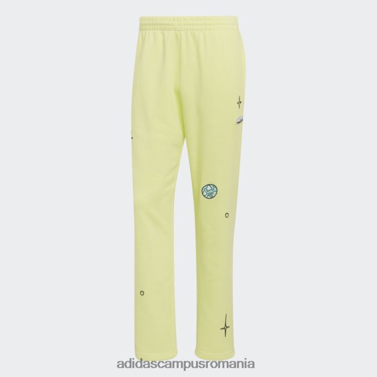 adidas campus romania galben r.y.v. pantaloni de jogging grafic adidas bărbați galben J266N214961