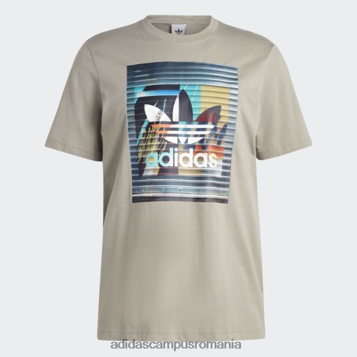 adidas campus romania grafică cu pietriș argintiu de pe grilă bărbați pietricica de argint J266N26209