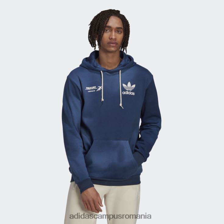 adidas campus romania grafică mellow ride club hanorac bleumarin bărbați bleumarin/alb J266N27190