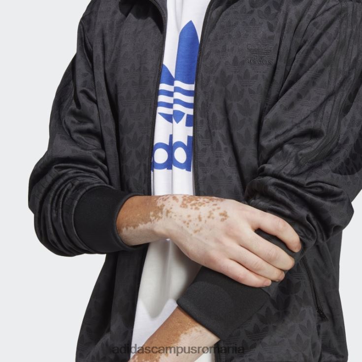 adidas campus romania grafică monogram track top negru bărbați negru J266N213213