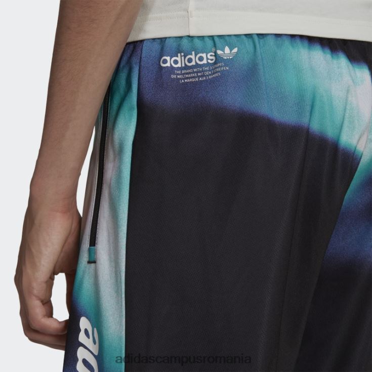adidas campus romania grafică y2k pantaloni de trening negru bărbați papură neagră/mentă J266N215025