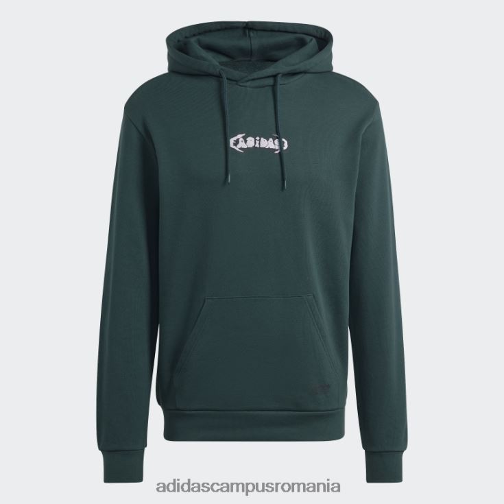 adidas campus romania graphics campus hanorac verde mineral bărbați verde mineral J266N27129
