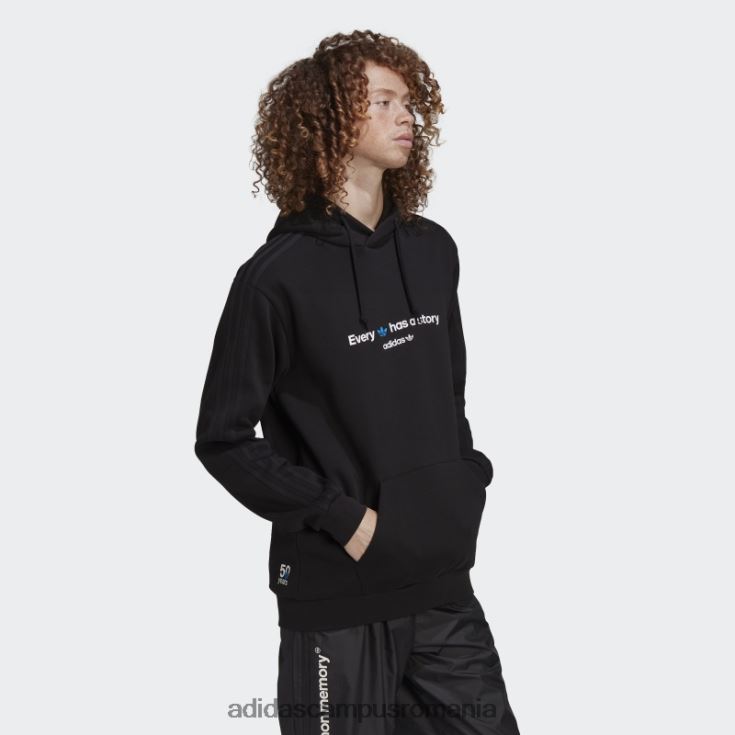 adidas campus romania graphics common memory hanorac negru adidas bărbați negru J266N215078