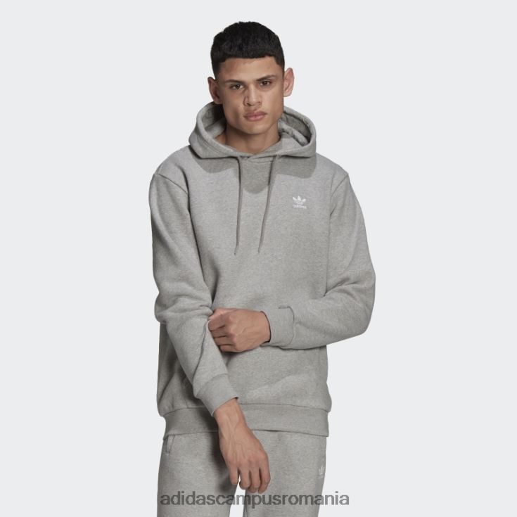 adidas campus romania gri mediu adicolor essentials trefoil hanora adidas bărbați gri mediu J266N21233