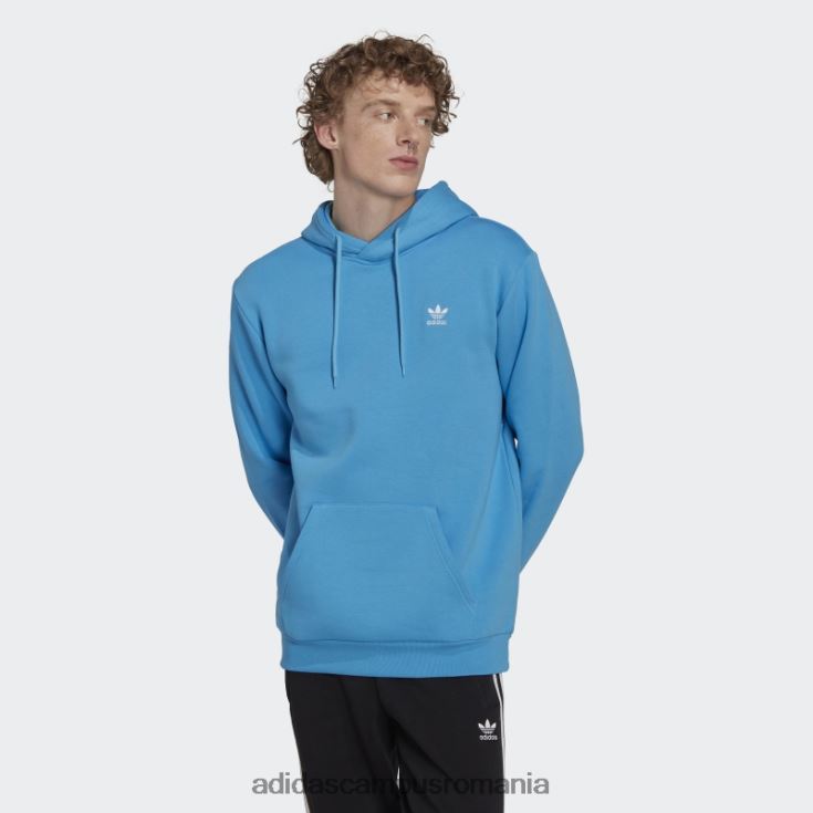 adidas campus romania hanoraș adicolor essentials trefoil albastru bărbați albastru J266N26890