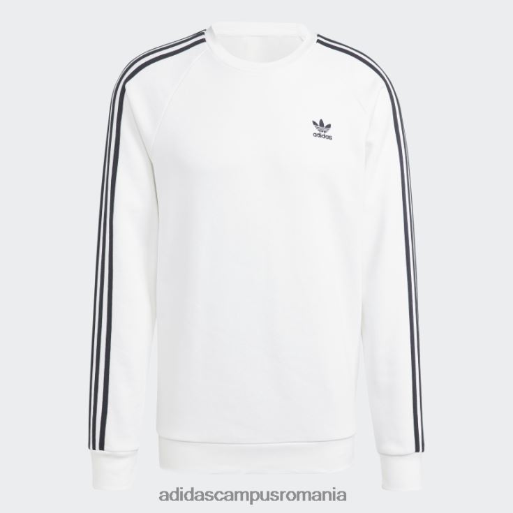 adidas campus romania hanorac adicolor classics cu 3 dungi alb adidas bărbați alb J266N24914