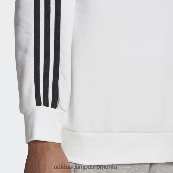 adidas campus romania hanorac adicolor classics cu 3 dungi alb bărbați alb J266N26728