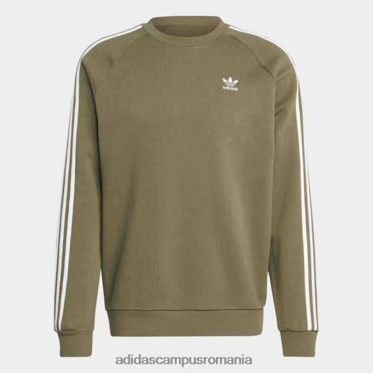 adidas campus romania hanorac adicolor classics cu 3 dungi olive adidas bărbați măsline J266N25814