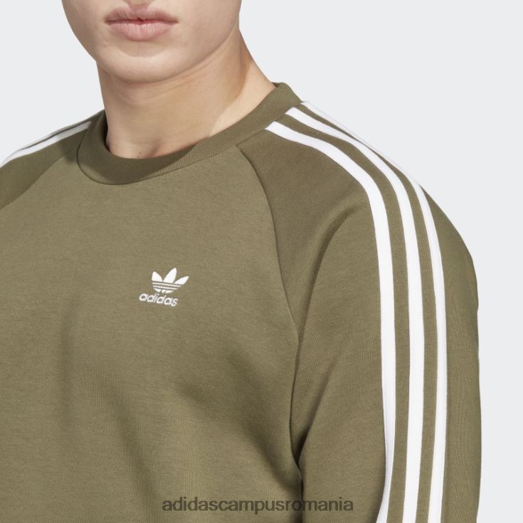 adidas campus romania hanorac adicolor classics cu 3 dungi olive adidas bărbați măsline J266N25814