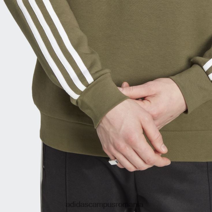 adidas campus romania hanorac adicolor classics cu 3 dungi olive adidas bărbați măsline J266N25814