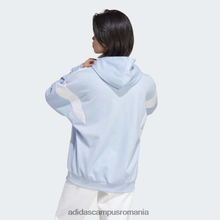 adidas campus romania hanorac adicolor classics cut line albastru alba bărbați zori albastre J266N25522