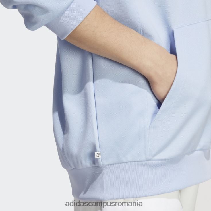 adidas campus romania hanorac adicolor classics cut line albastru alba bărbați zori albastre J266N25522