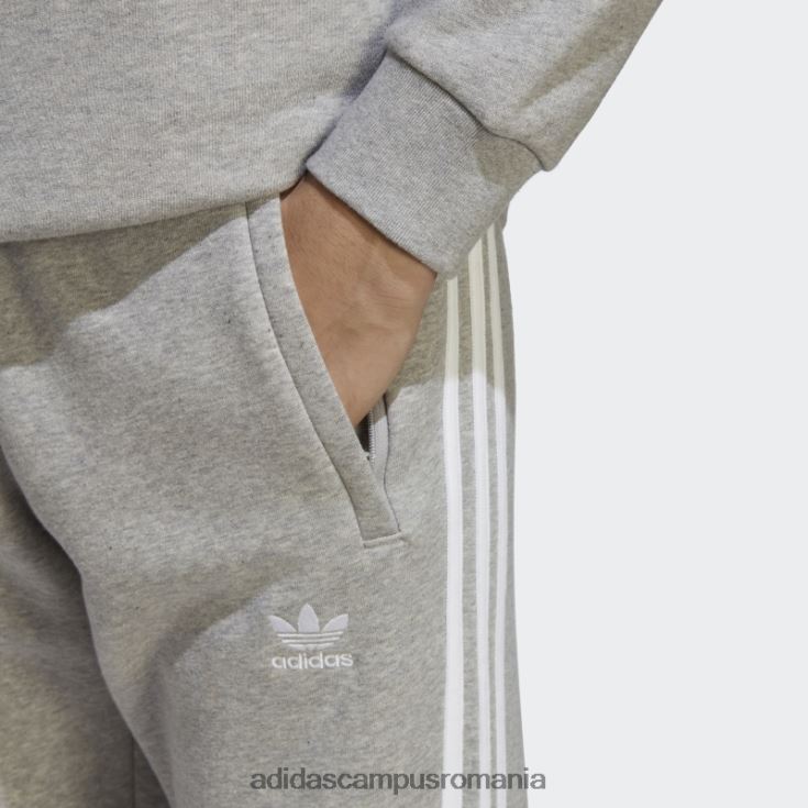adidas campus romania hanorac adicolor classics trefoil crewneck gri mediu bărbați gri mediu J266N25390