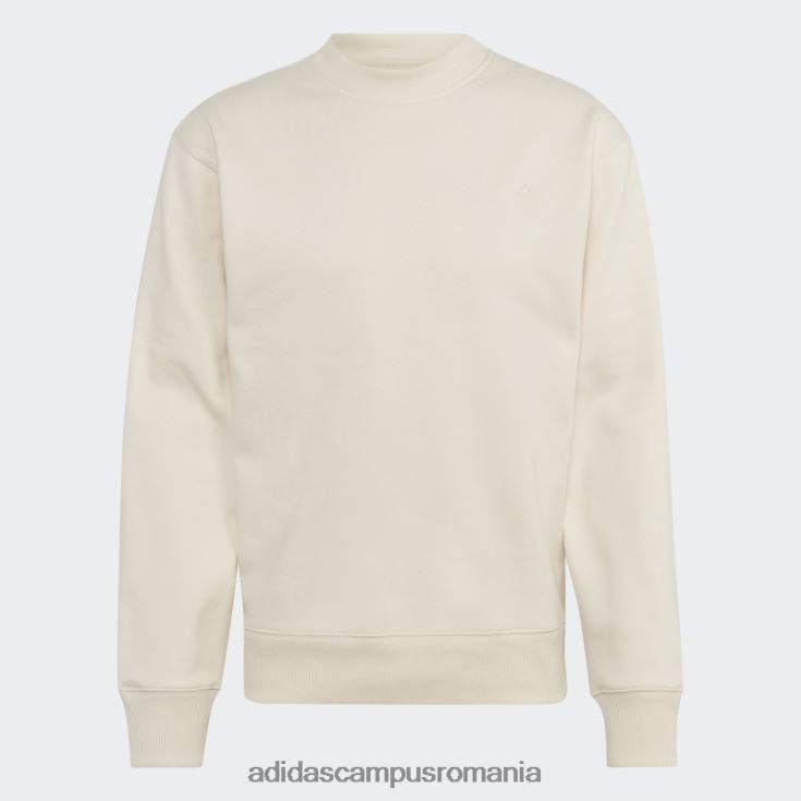 adidas campus romania hanorac adicolor contempo crew alb bărbați alb J266N26793