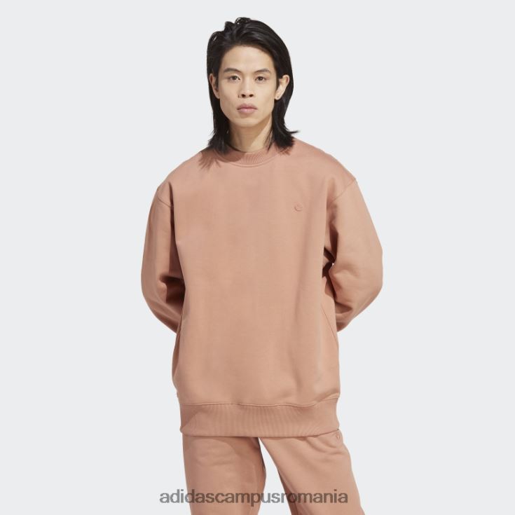 adidas campus romania hanorac adicolor contempo crew argilă bărbați lut J266N214509