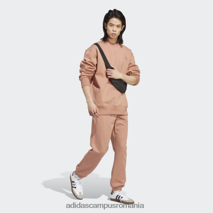 adidas campus romania hanorac adicolor contempo crew argilă bărbați lut J266N214509