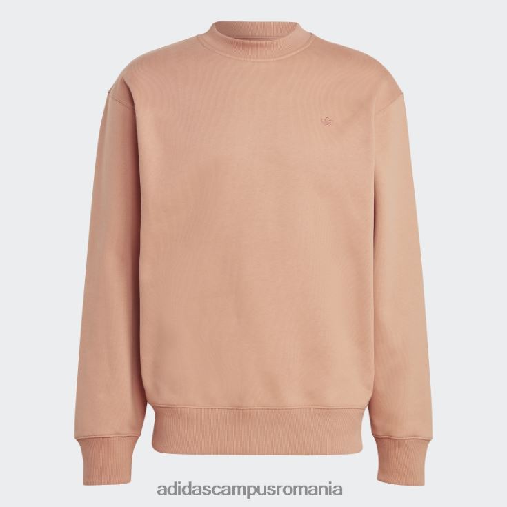 adidas campus romania hanorac adicolor contempo crew argilă bărbați lut J266N214509