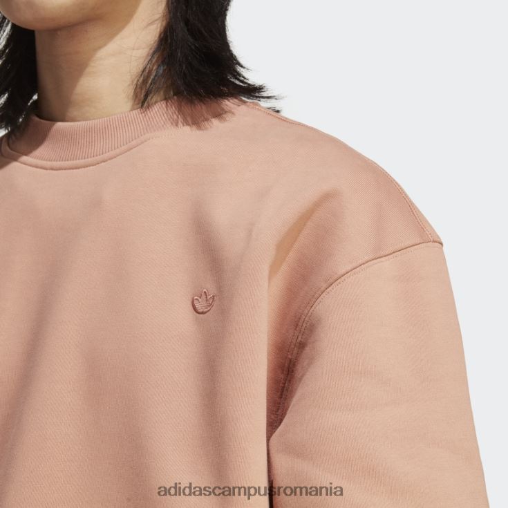 adidas campus romania hanorac adicolor contempo crew argilă bărbați lut J266N214509