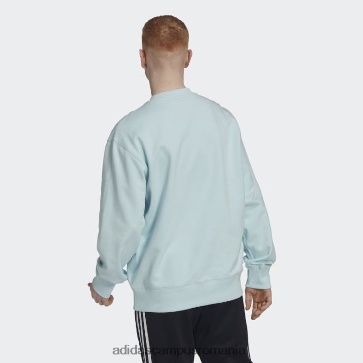adidas campus romania hanorac adicolor contempo crew french terry albastru adidas bărbați albastru J266N21308