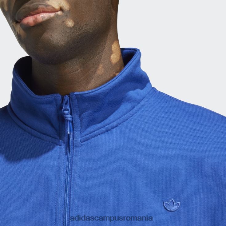 adidas campus romania hanorac adicolor contempo cu jumătate de fermoar albastru bărbați albastru J266N25203