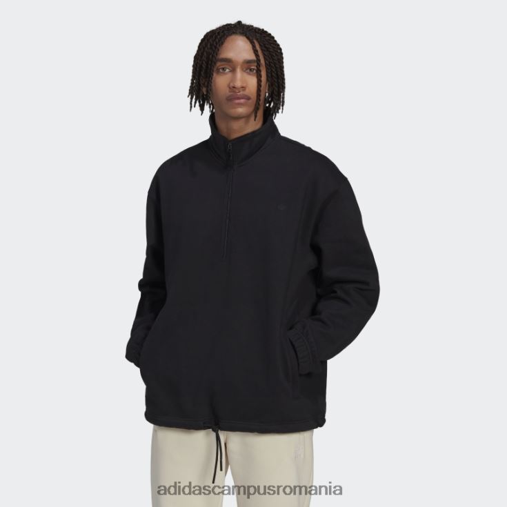 adidas campus romania hanorac adicolor contempo cu jumătate de fermoar negru adidas bărbați negru J266N24866