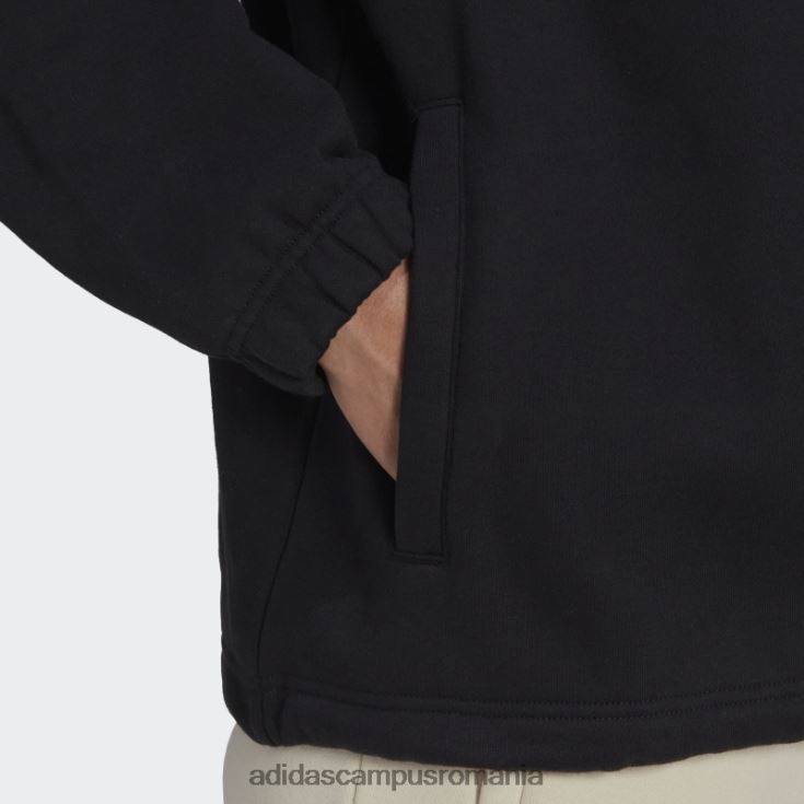 adidas campus romania hanorac adicolor contempo cu jumătate de fermoar negru adidas bărbați negru J266N24866