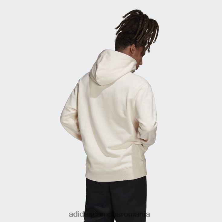 adidas campus romania hanorac adicolor contempo french terry alb bărbați alb J266N21268