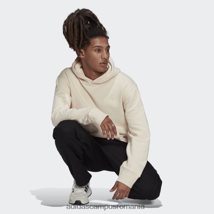 adidas campus romania hanorac adicolor contempo french terry alb bărbați alb J266N21268