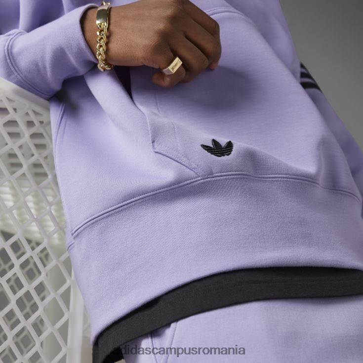 adidas campus romania hanorac adicolor neuclassics lila adidas bărbați liliac J266N24830