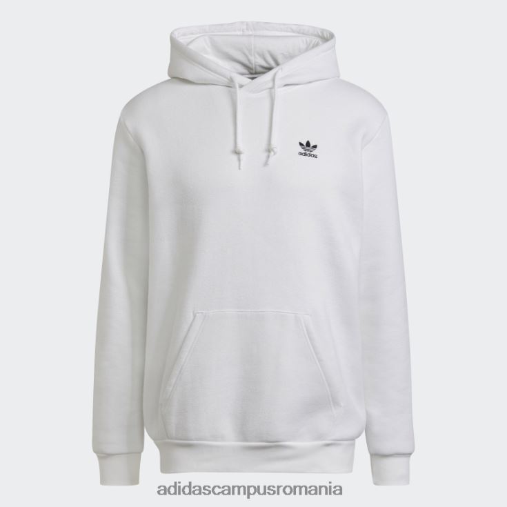 adidas campus romania hanorac alb adicolor essentials trefoil bărbați alb J266N25231