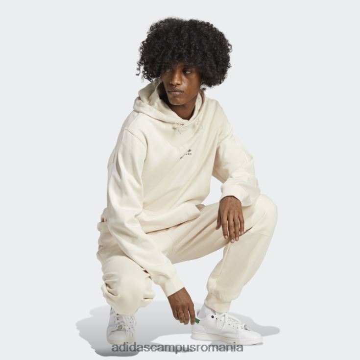 adidas campus romania hanorac alb de aventură de modă bărbați alb J266N214068
