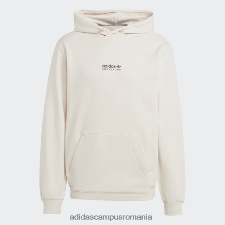 adidas campus romania hanorac alb de aventură de modă bărbați alb J266N214068