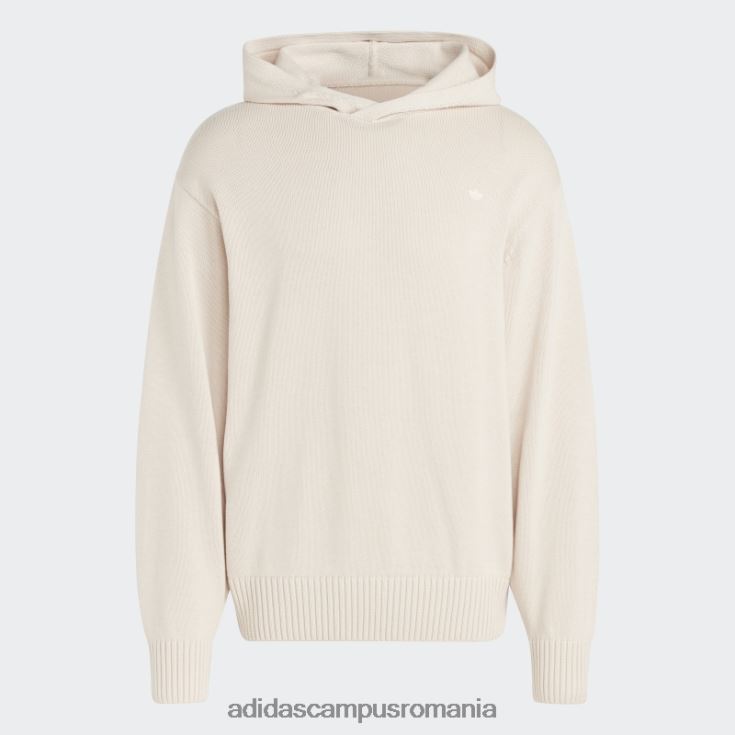 adidas campus romania hanorac alb din tricot premium essentials bărbați alb J266N25555