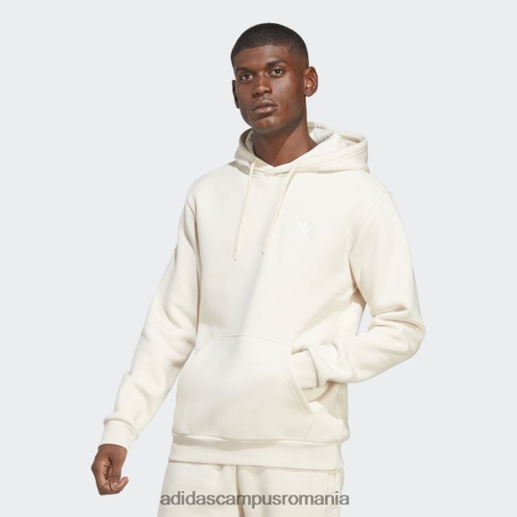 adidas campus romania hanorac alb trefoil essentials adidas bărbați alb J266N26615