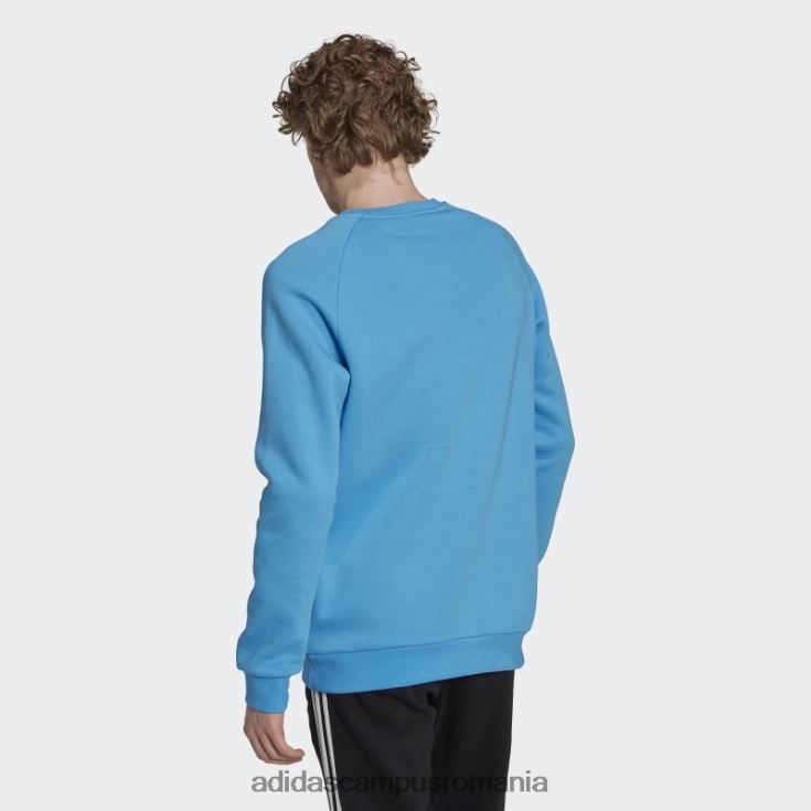 adidas campus romania hanorac albastru adicolor essentials trefoil crewgate bărbați albastru J266N26917