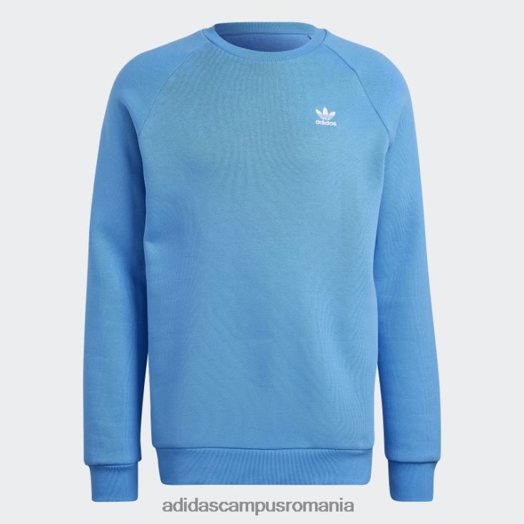 adidas campus romania hanorac albastru adicolor essentials trefoil crewgate bărbați albastru J266N26917