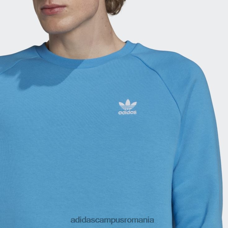 adidas campus romania hanorac albastru adicolor essentials trefoil crewgate bărbați albastru J266N26917