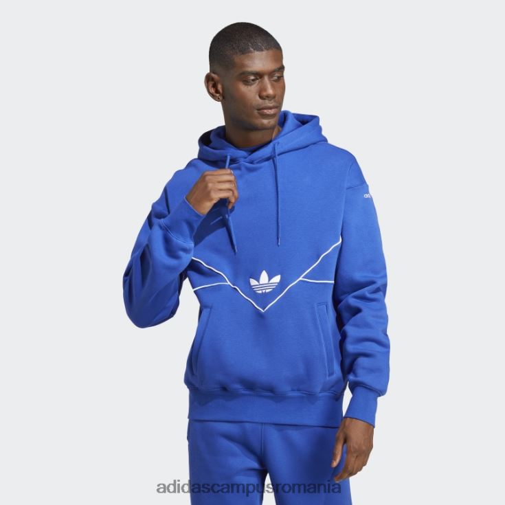 adidas campus romania hanorac albastru de arhivă sezonier adicolor bărbați albastru J266N27126