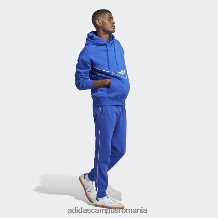 adidas campus romania hanorac albastru de arhivă sezonier adicolor bărbați albastru J266N27126