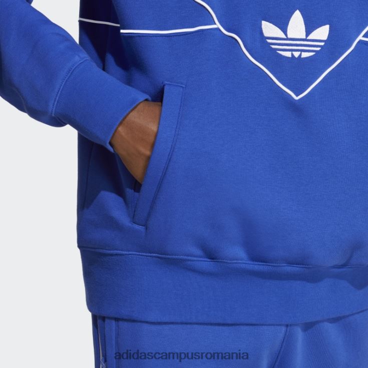 adidas campus romania hanorac albastru de arhivă sezonier adicolor bărbați albastru J266N27126