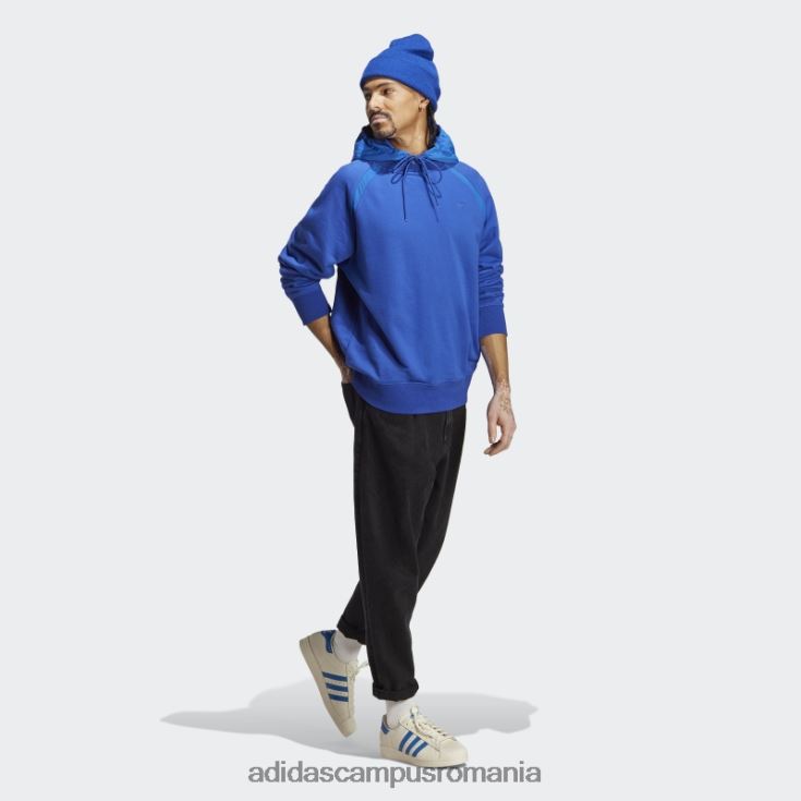 adidas campus romania hanorac albastru premium essentials crinkle nylon bărbați albastru J266N2947
