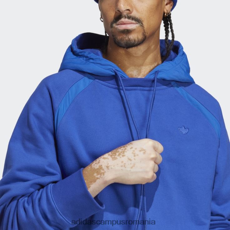 adidas campus romania hanorac albastru premium essentials crinkle nylon bărbați albastru J266N2947