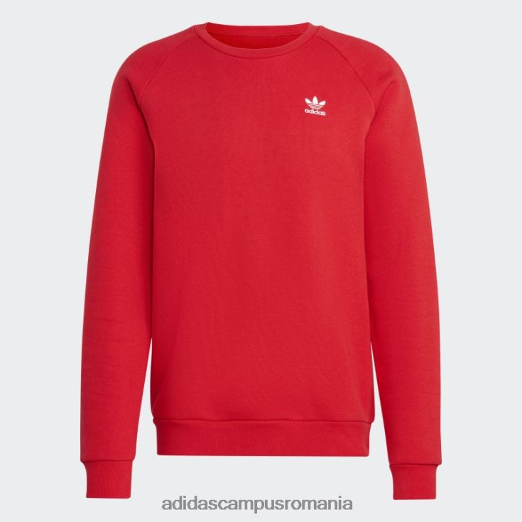 adidas campus romania hanorac crewneck trefoil essentials bărbați stacojiu J266N214482