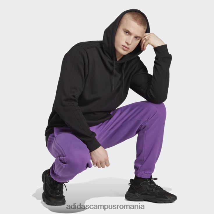 adidas campus romania hanorac cu grafică neagră new age bărbați negru J266N214470