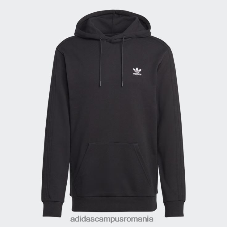 adidas campus romania hanorac cu grafică neagră new age bărbați negru J266N214470