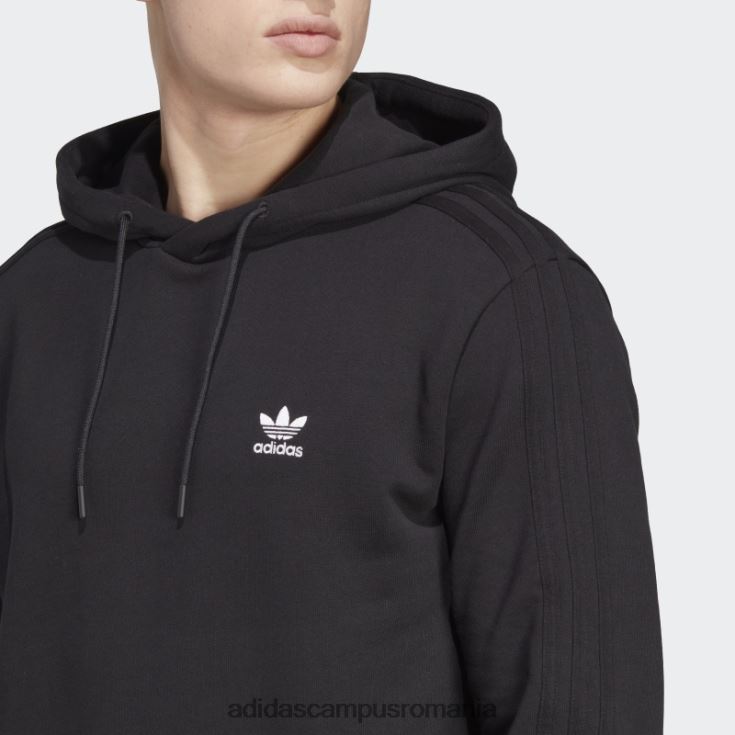 adidas campus romania hanorac cu grafică neagră new age bărbați negru J266N214470