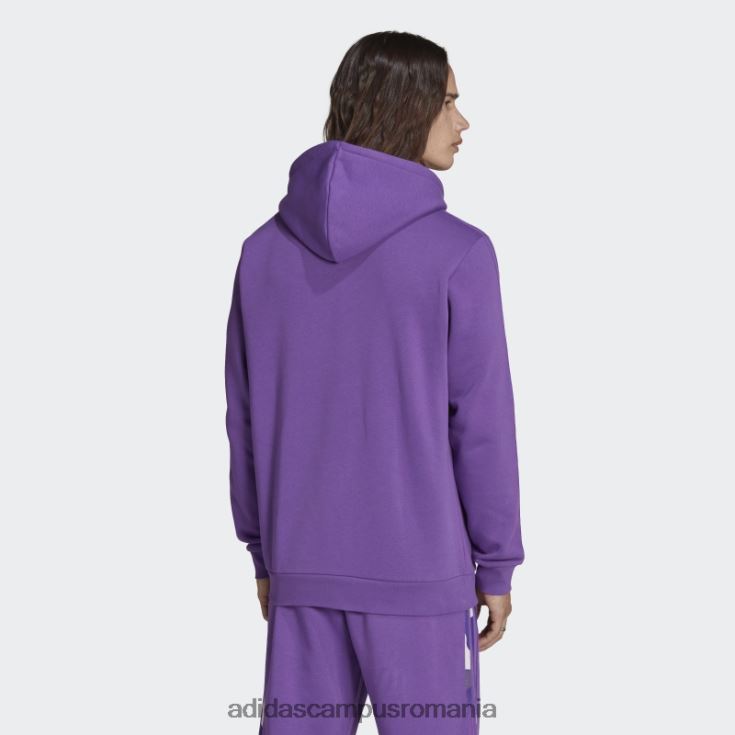 adidas campus romania hanorac cu umplutură camo cu grafică violet bărbați Violet J266N213799