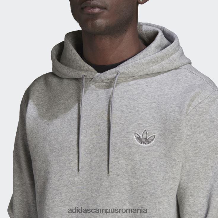 adidas campus romania hanorac din fleece sprt gri mediu bărbați gri mediu J266N215282