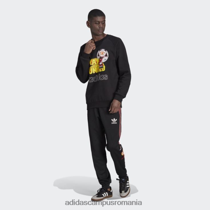adidas campus romania hanorac grafic manchester united negru bărbați negru J266N214701